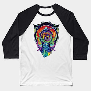 Eldritch Cosmic Psychedelic Baseball T-Shirt